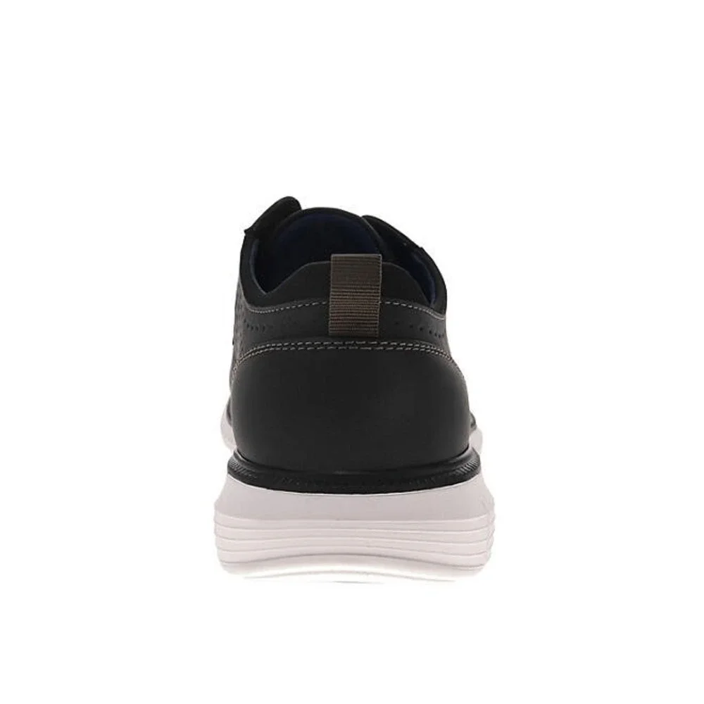 Dockers Mens Casual Lace Up Oxford Size 8 Black Fontera 90-41174